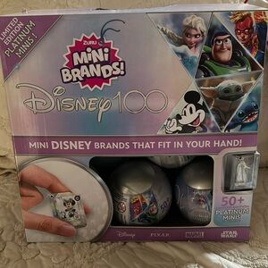 Zulu Mini Brands Disney 100 Limited Edition Platinum Minis!